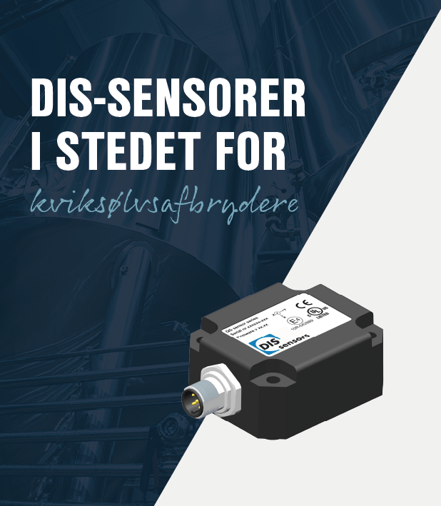 Dis sensor istedet for kviksølvsafbrydere