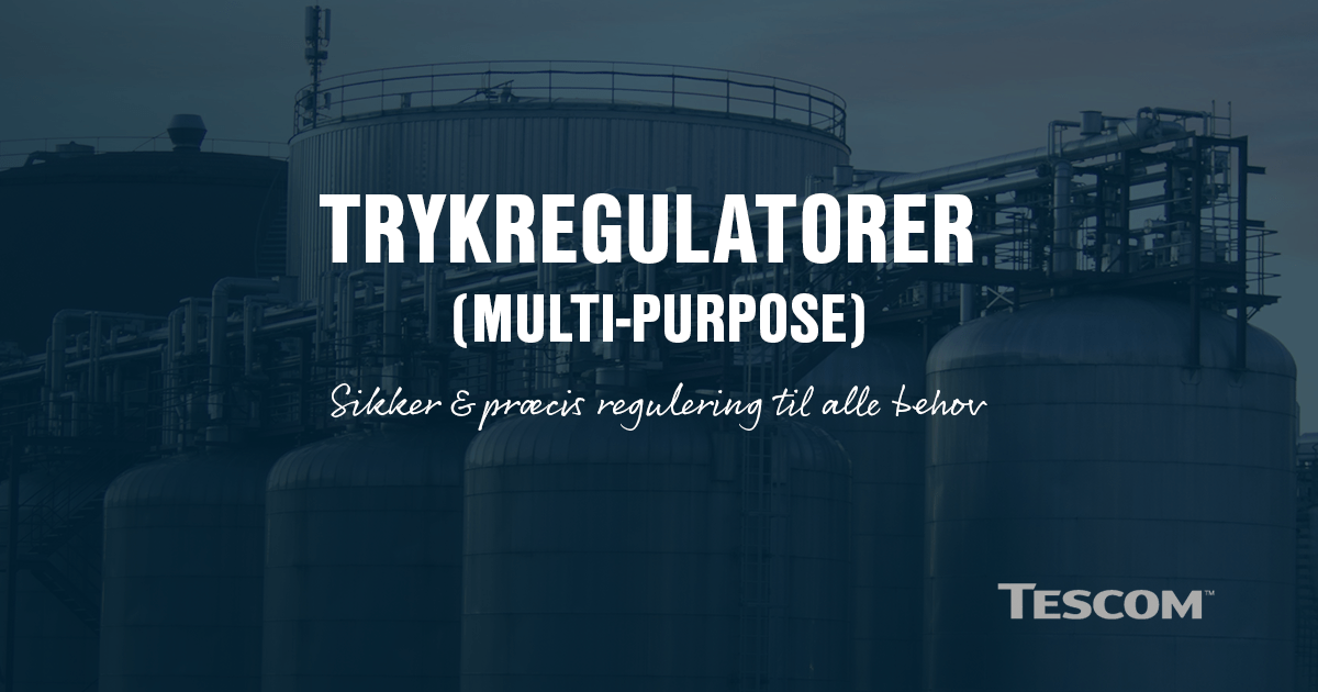 Tescom Trykregulatorer