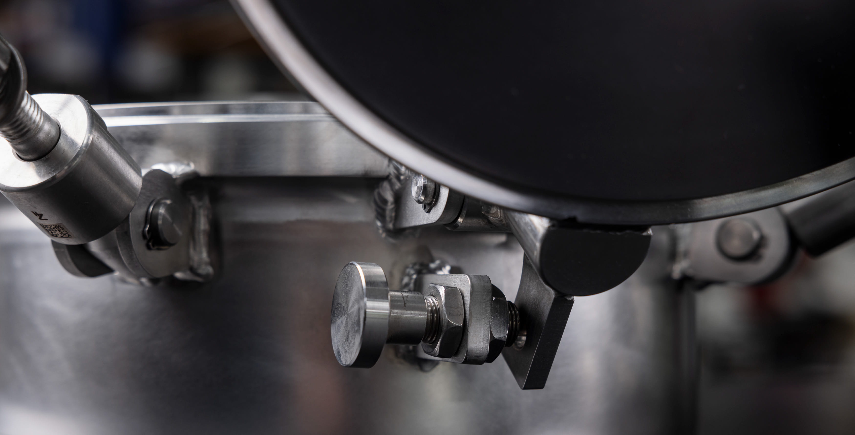 Detaljebillede af tanke