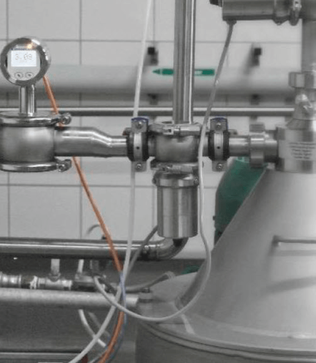 anlæg med turbiditetssensor