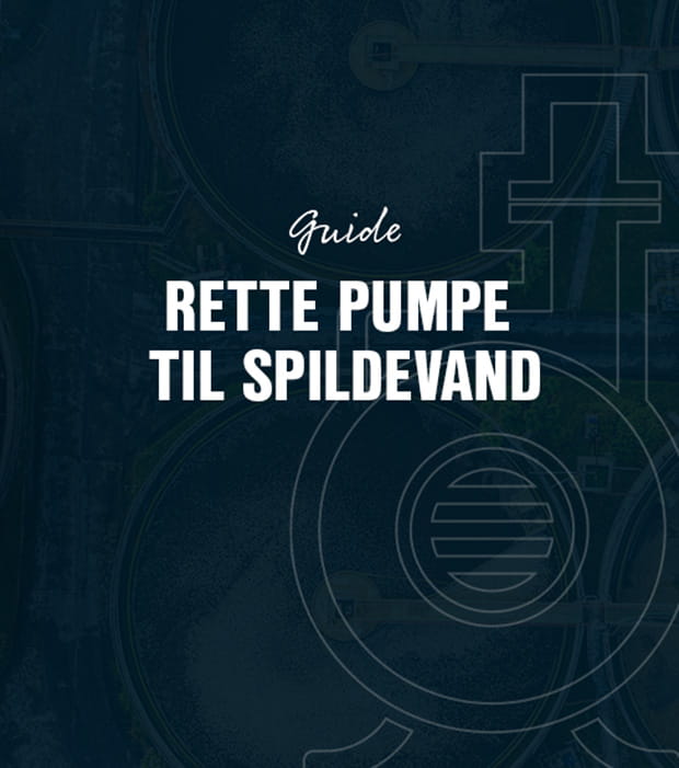 Pumper til spildevand listing