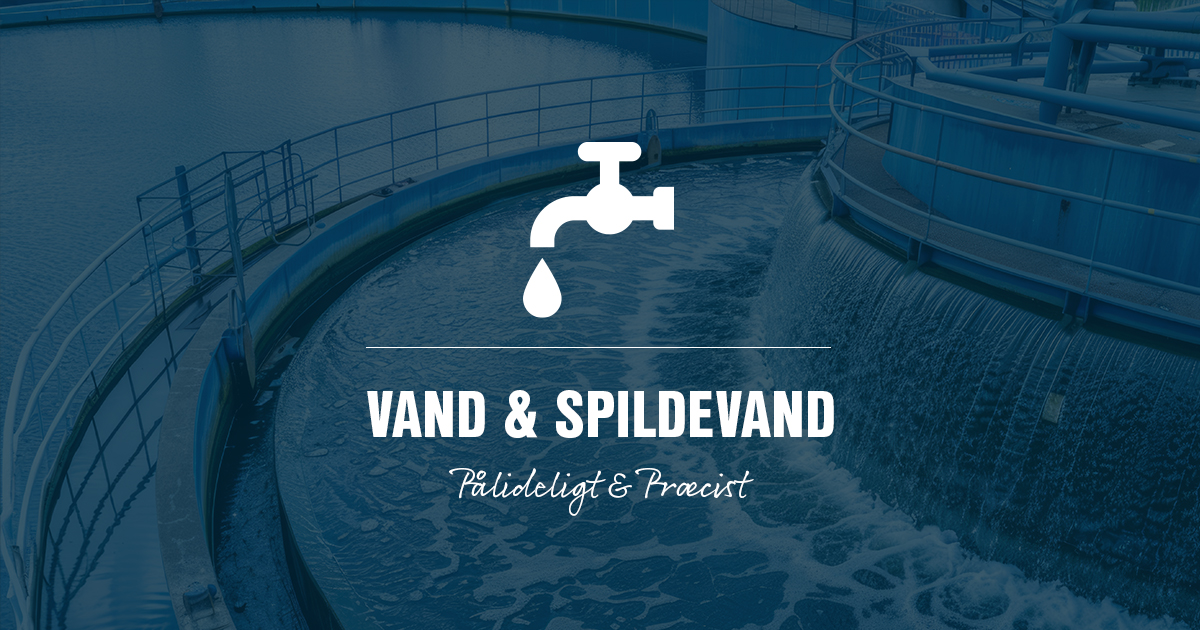 Vand og spildevand cover