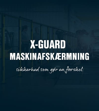 x guard maskinafskaermning