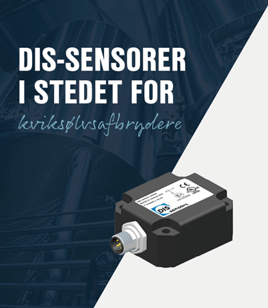 Dis sensor istedet for kviksølvsafbrydere