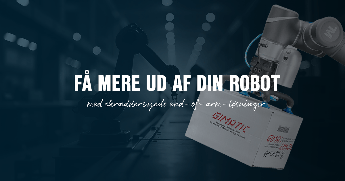 Få mere ud af din robot header