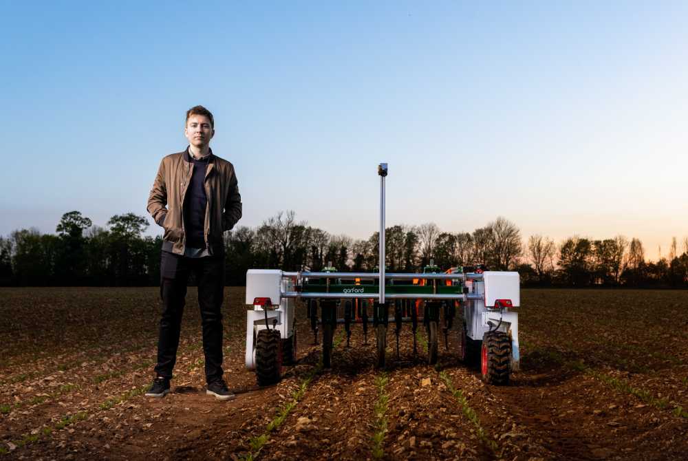 Robot til markarbejde - her såning