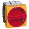 Lastafbryder 100A 3P gul/rød panelmont.