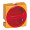 Greb låsbart rød/gul 66x66mm f. 25-63A