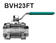 Ball valve w. handle G ½" 1.4408 PTFE