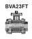 Ball valve G 1/4" thread 1.4408 PTFE