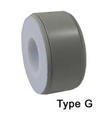 PTFE Coated Spacer Type F DN15 DIN