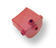 Endeprop, 32,5mm DUO profil, rød EPDM