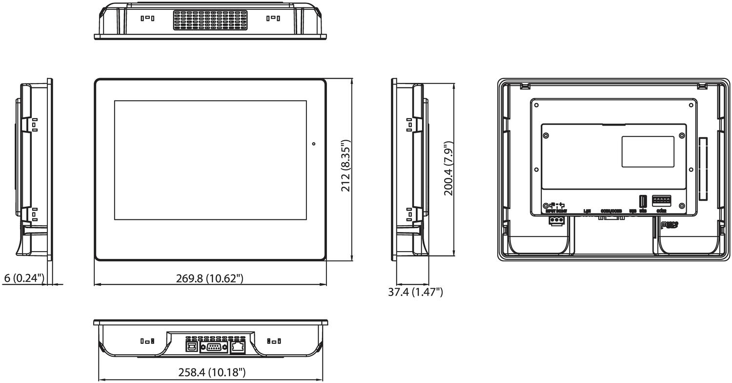 advantech_webop_2100t_dimension.eps