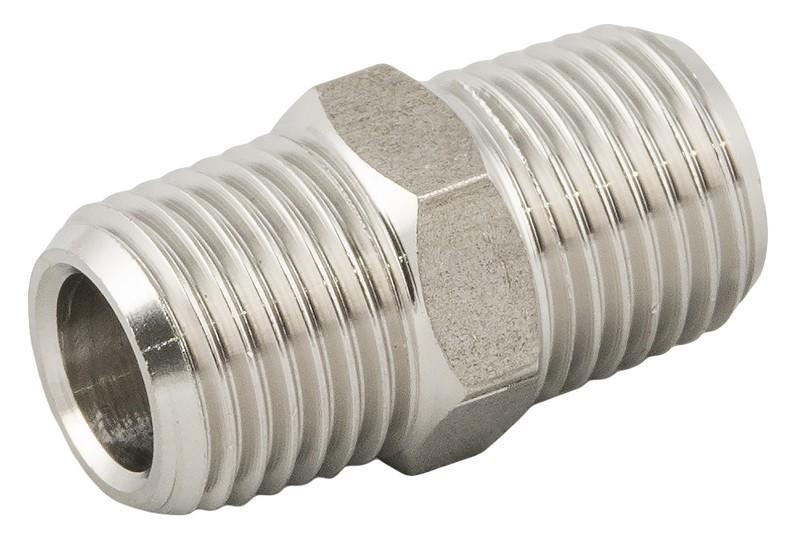 Barrel nipple, conic tap