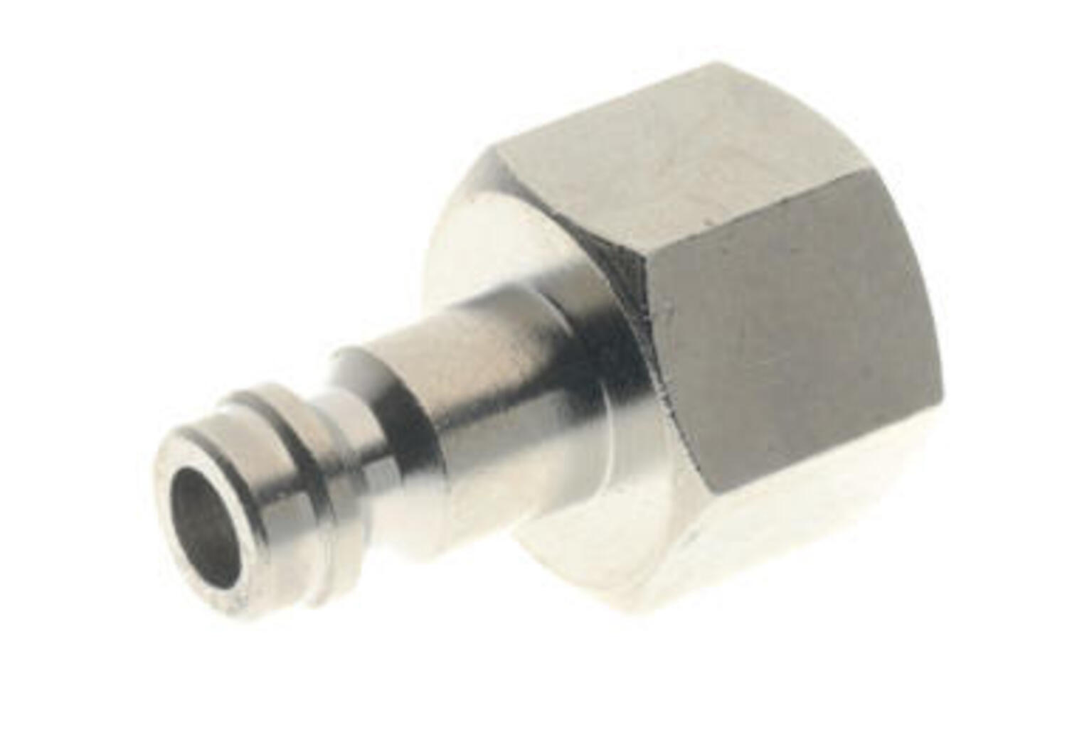 Bayonet coupling Mignon, male, internal tap