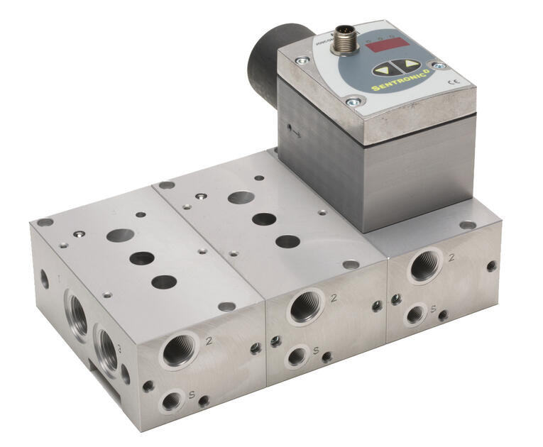 Sentronic D Baseplade Sentronic D proportionalventil flangetilslutning - OEM ...