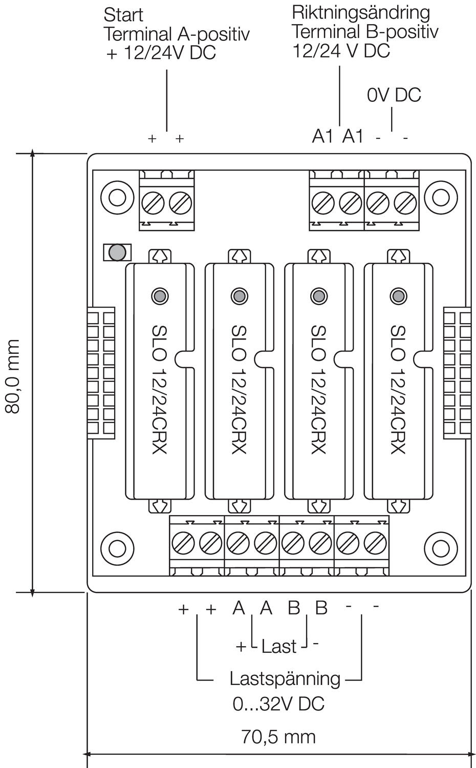 Connecting sketch Polarity turnable