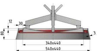 Cover 340 x 440 MM Welding Neck 2019