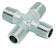 Cross tubing, external tap