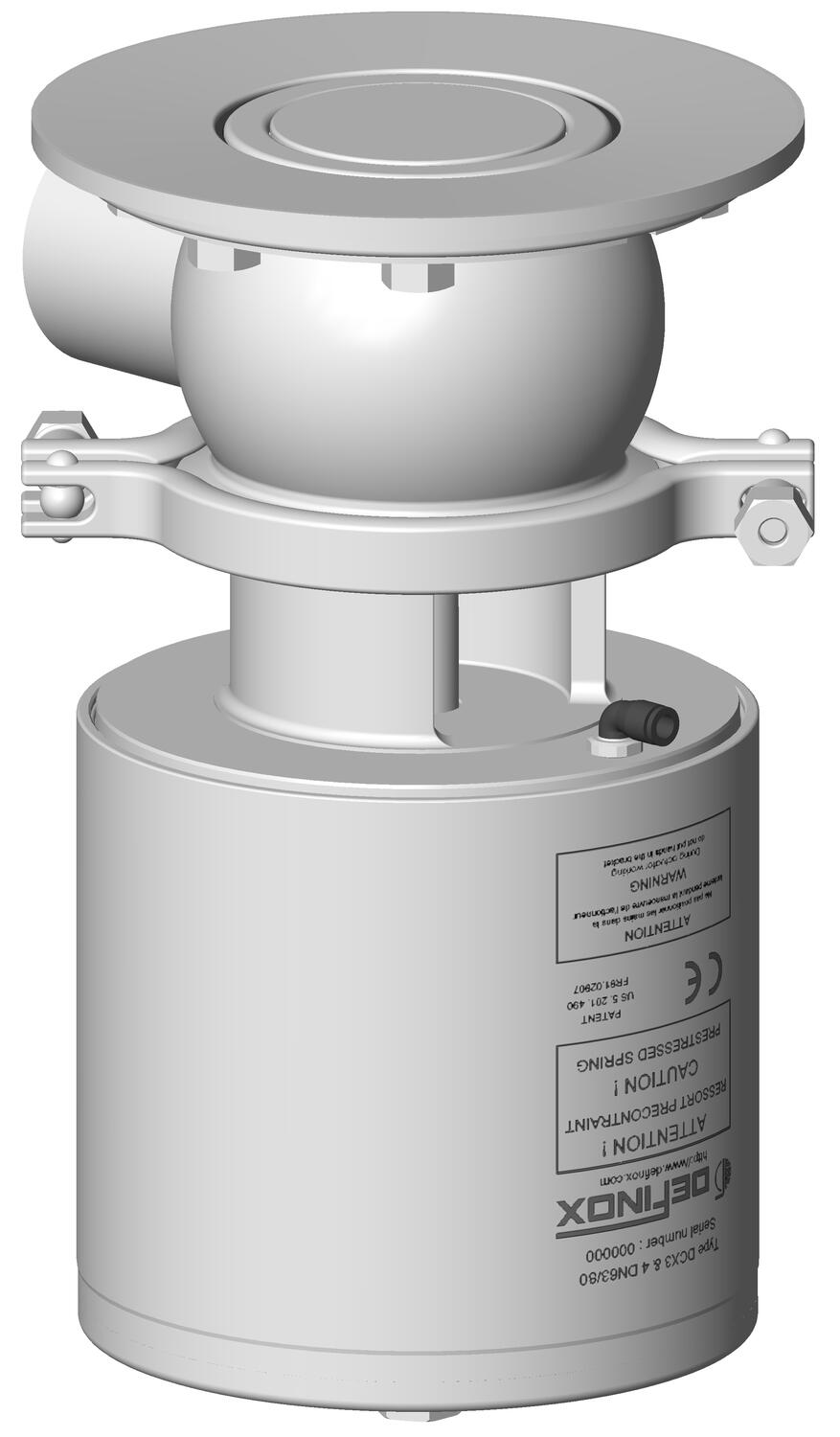 DCX 3 Tank valve Lowerinmg 2018
