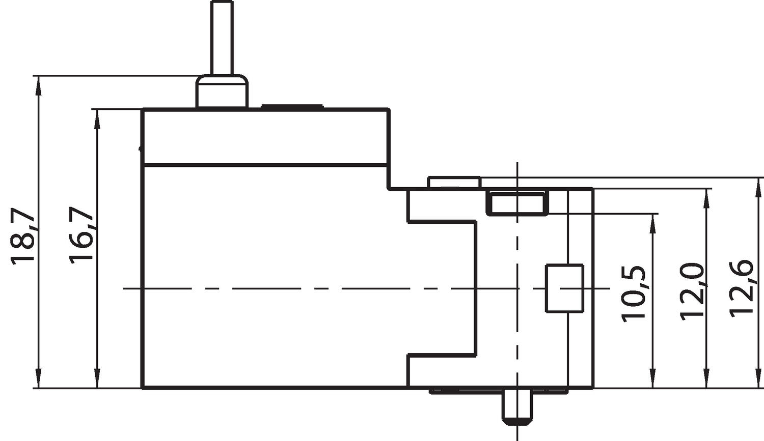 Dimension, ingate cable, type 5