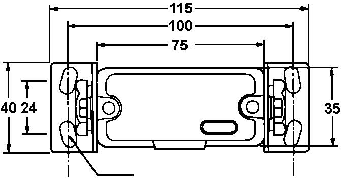 Dimension Multiphotocell with small buildingdeep (only 36 mm)