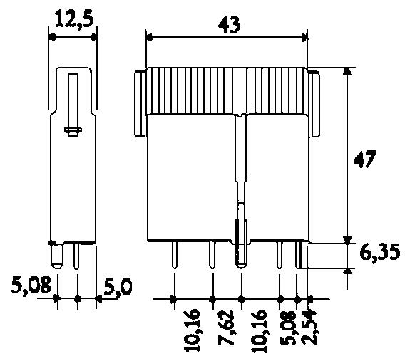 Dimension static inputrelays