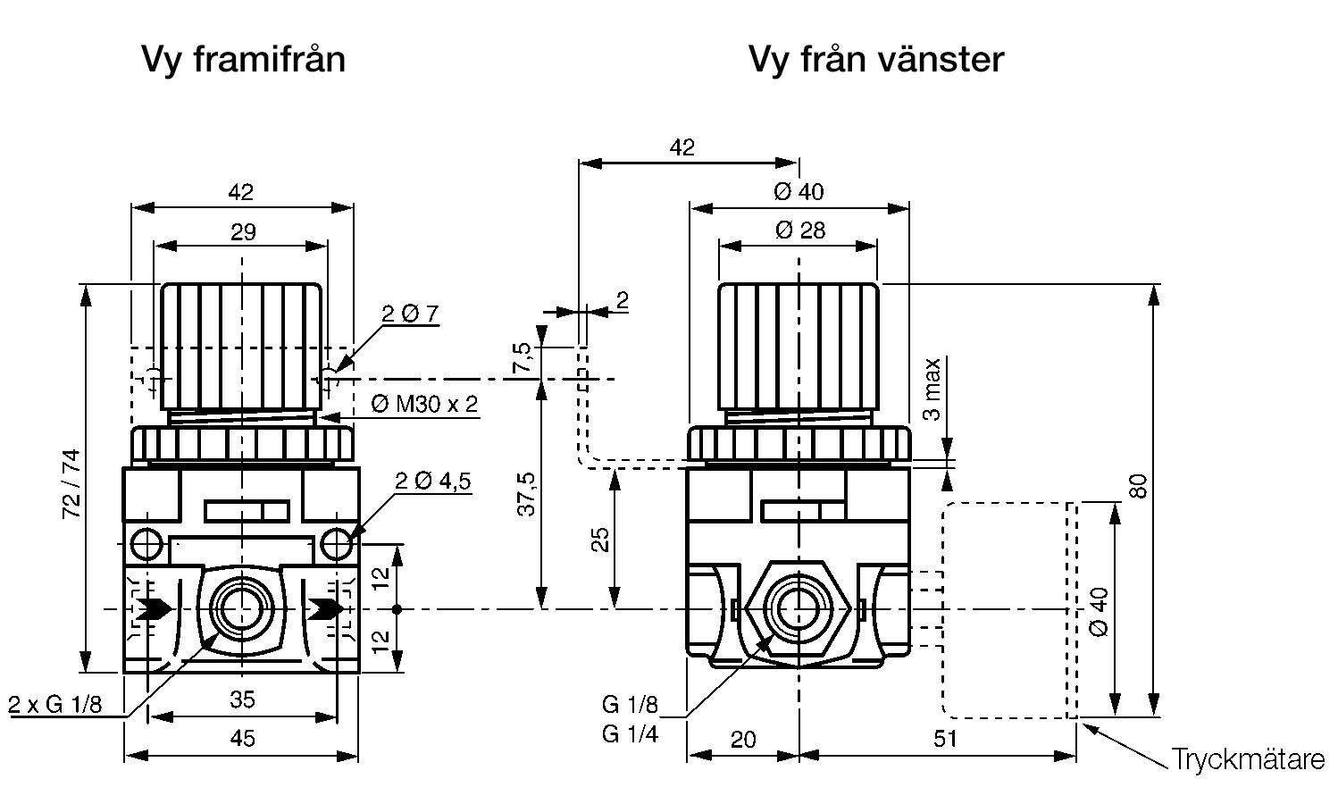 Dimension to mini controller