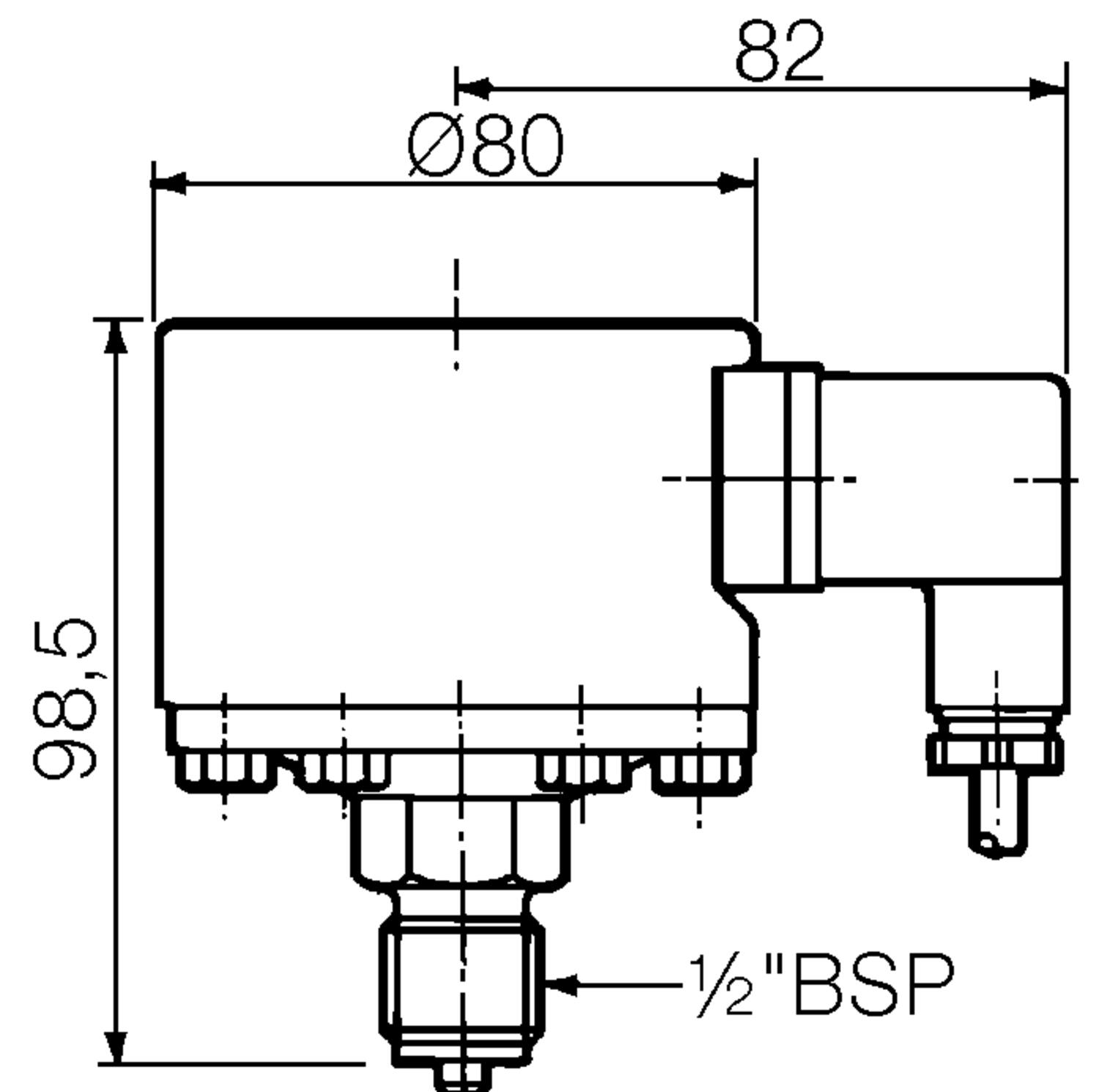 Dimensions. Type 3311.