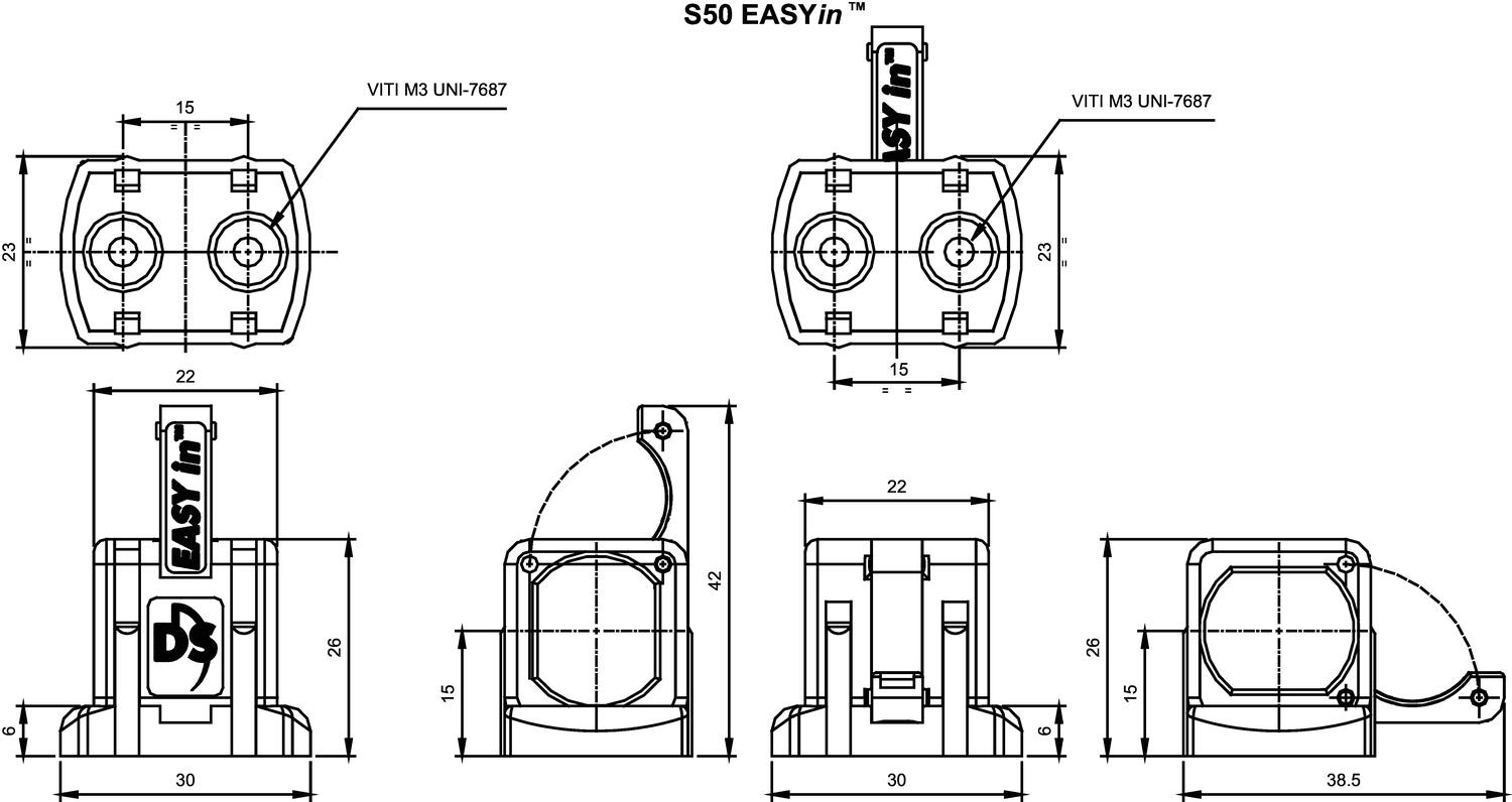 Dimensions S50 EASYin.
