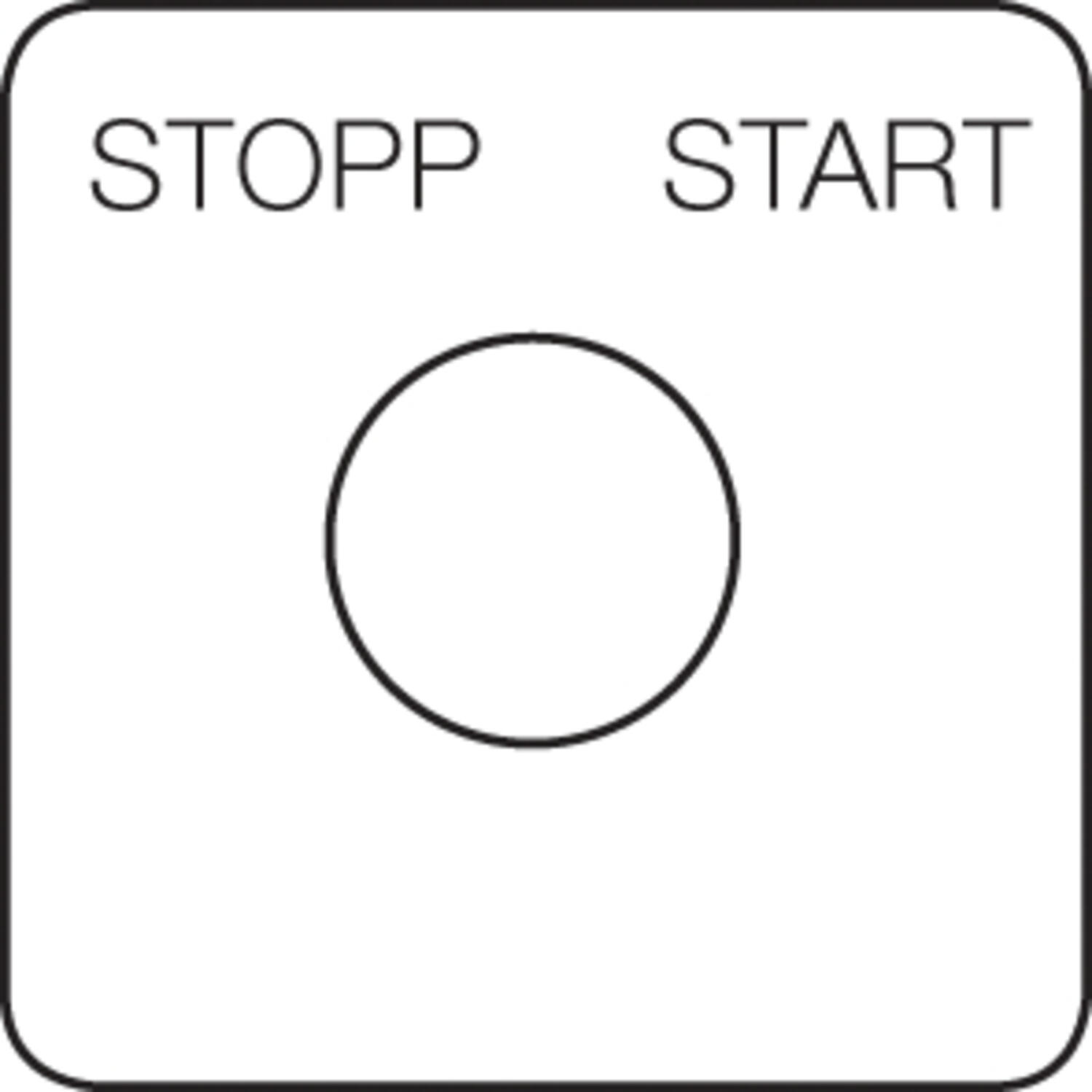 Drawing of engraved front sign