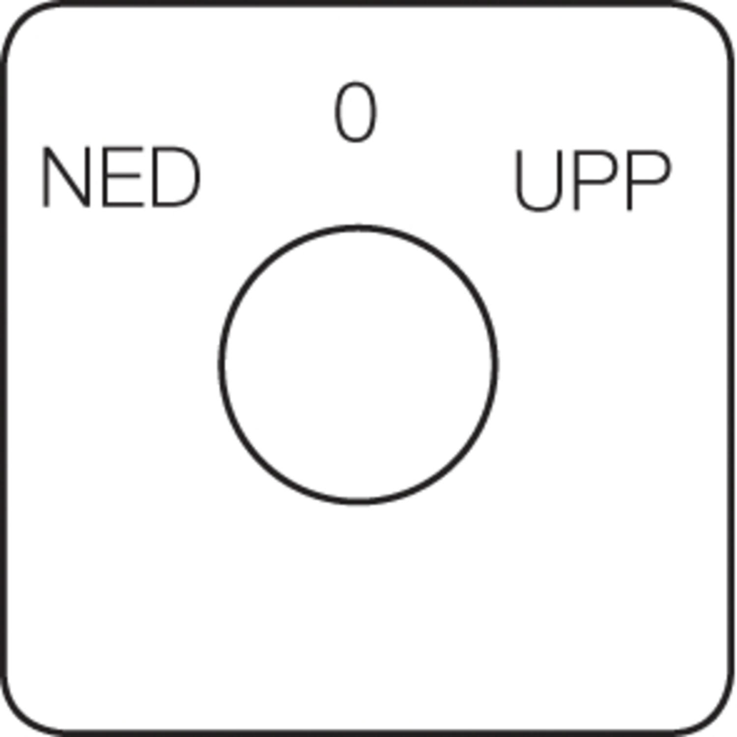 Drawing of engraved front sign