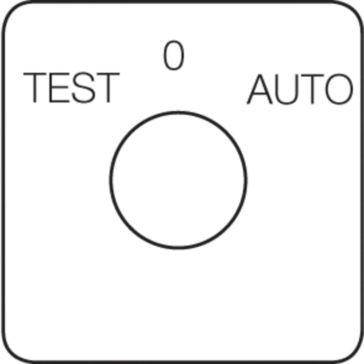 Drawing of engraved frontsign