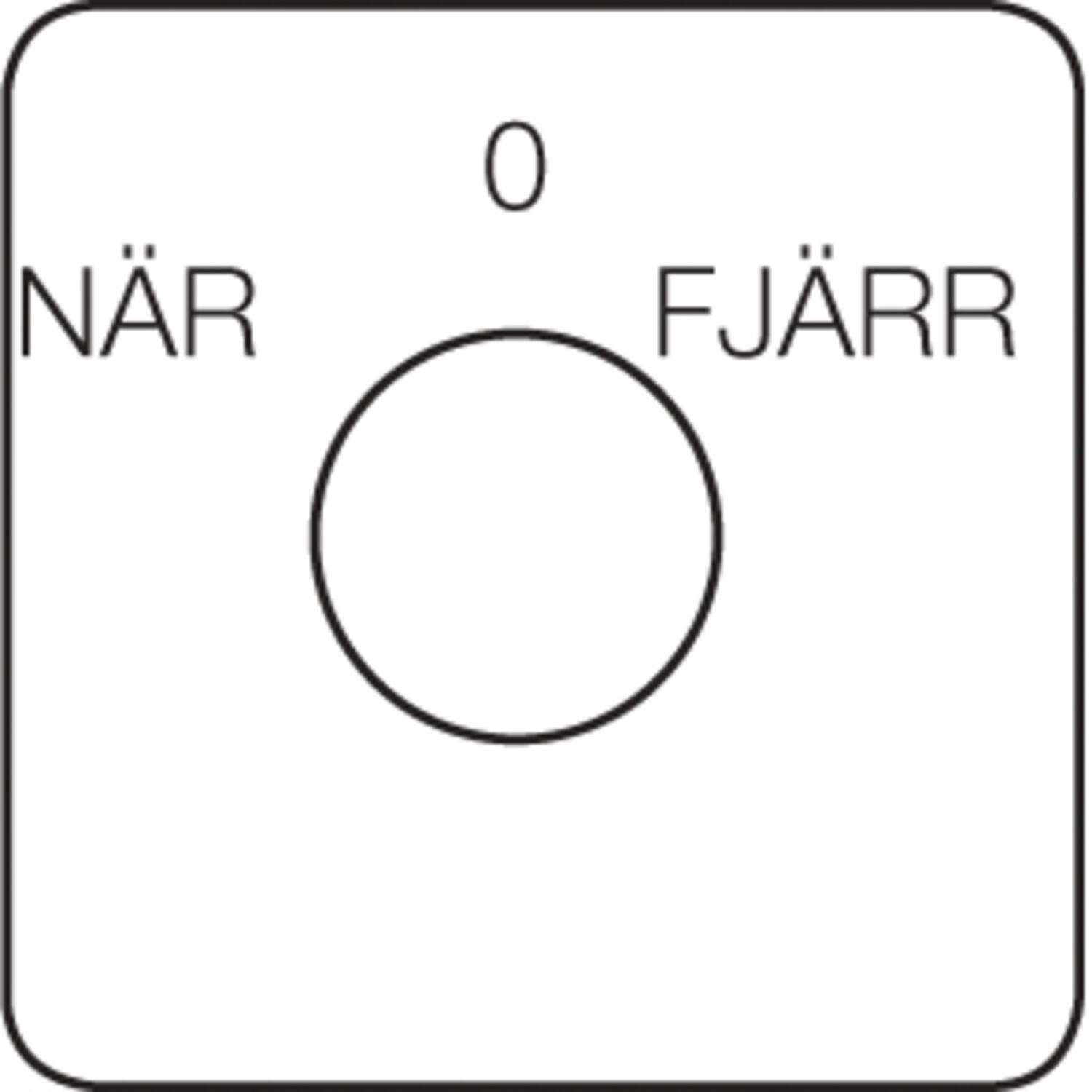 Drawing of engraved frontsign