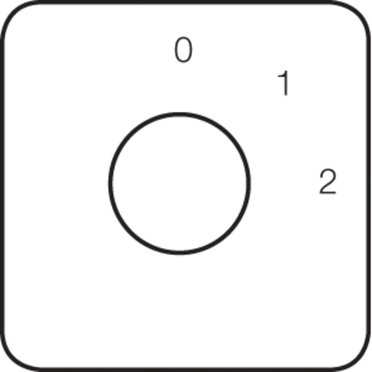 Drawing of sign for group circuit closer PR12