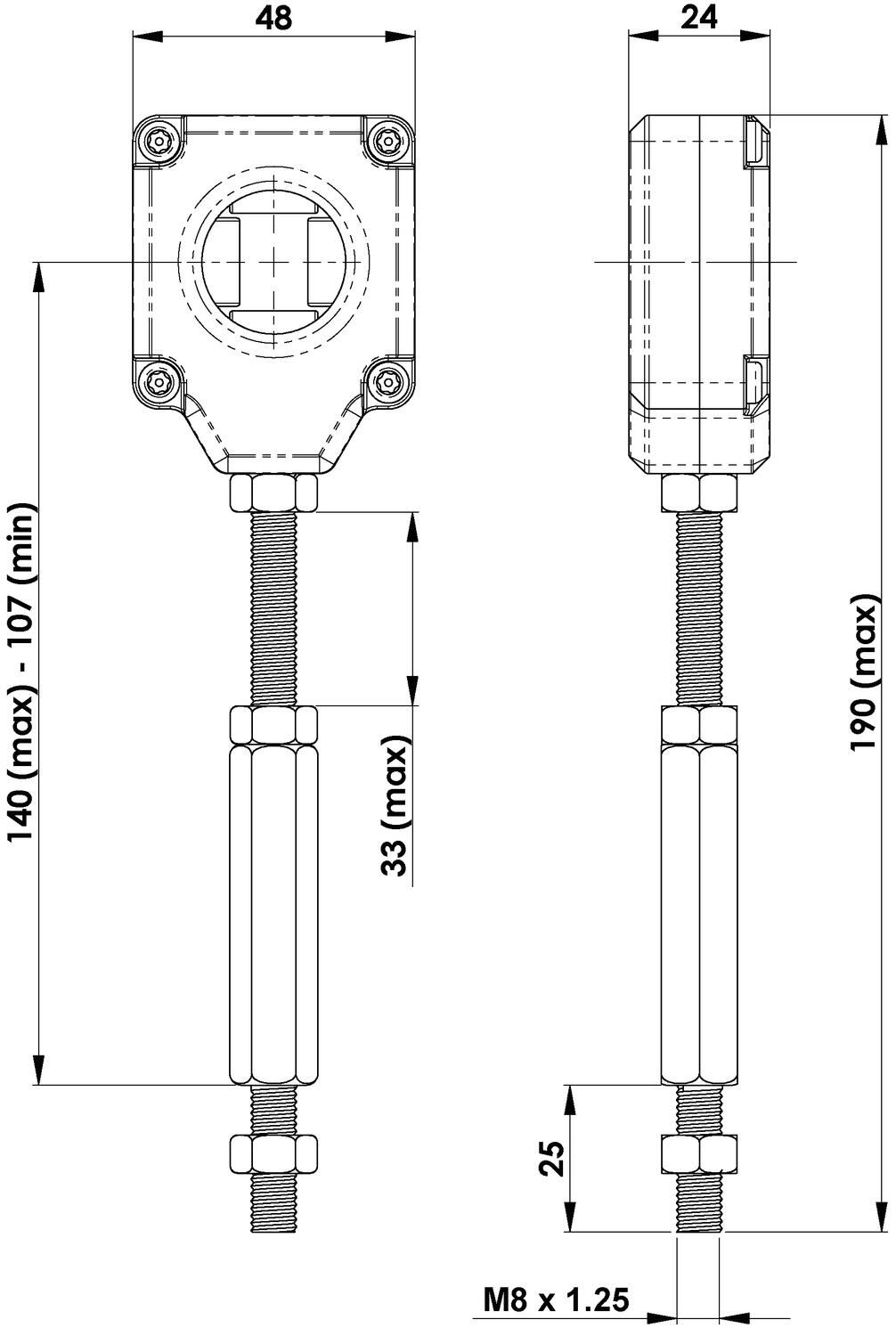 Flexible Roller Eyebolt with Adjustment Dimensions.tif
