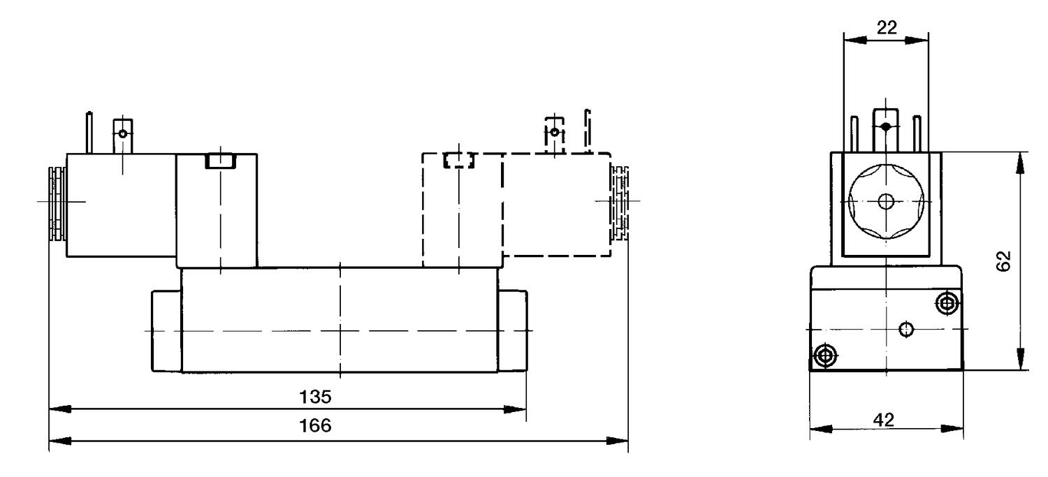ISO 1 Compact dimension