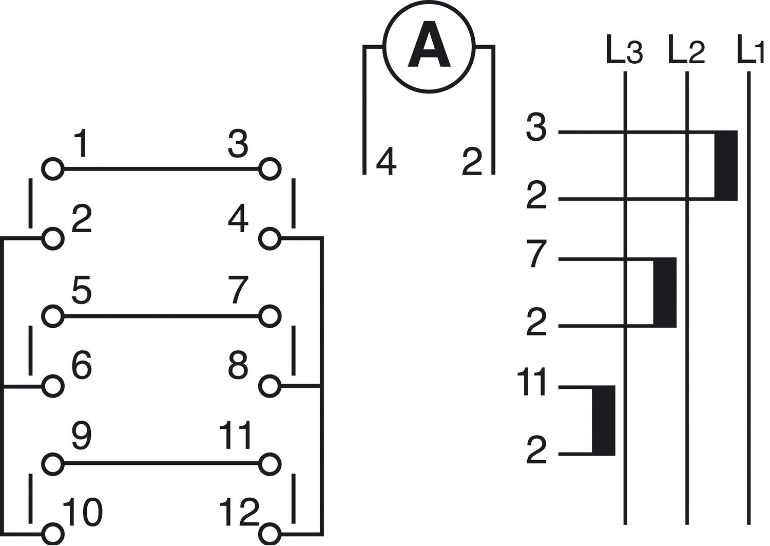 Jumper schedule mini-cam switches 10A Order number 223529