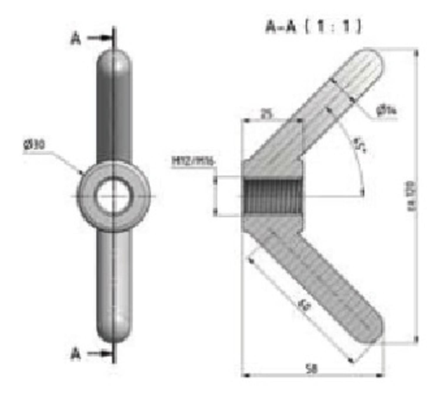 M12 /M16 Y-greb Åben