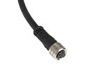 M8 fully groated cabel straight female