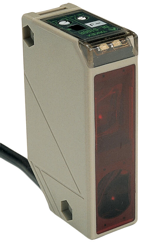 Photocell backgroundanti-dazzled and colourinsensitive