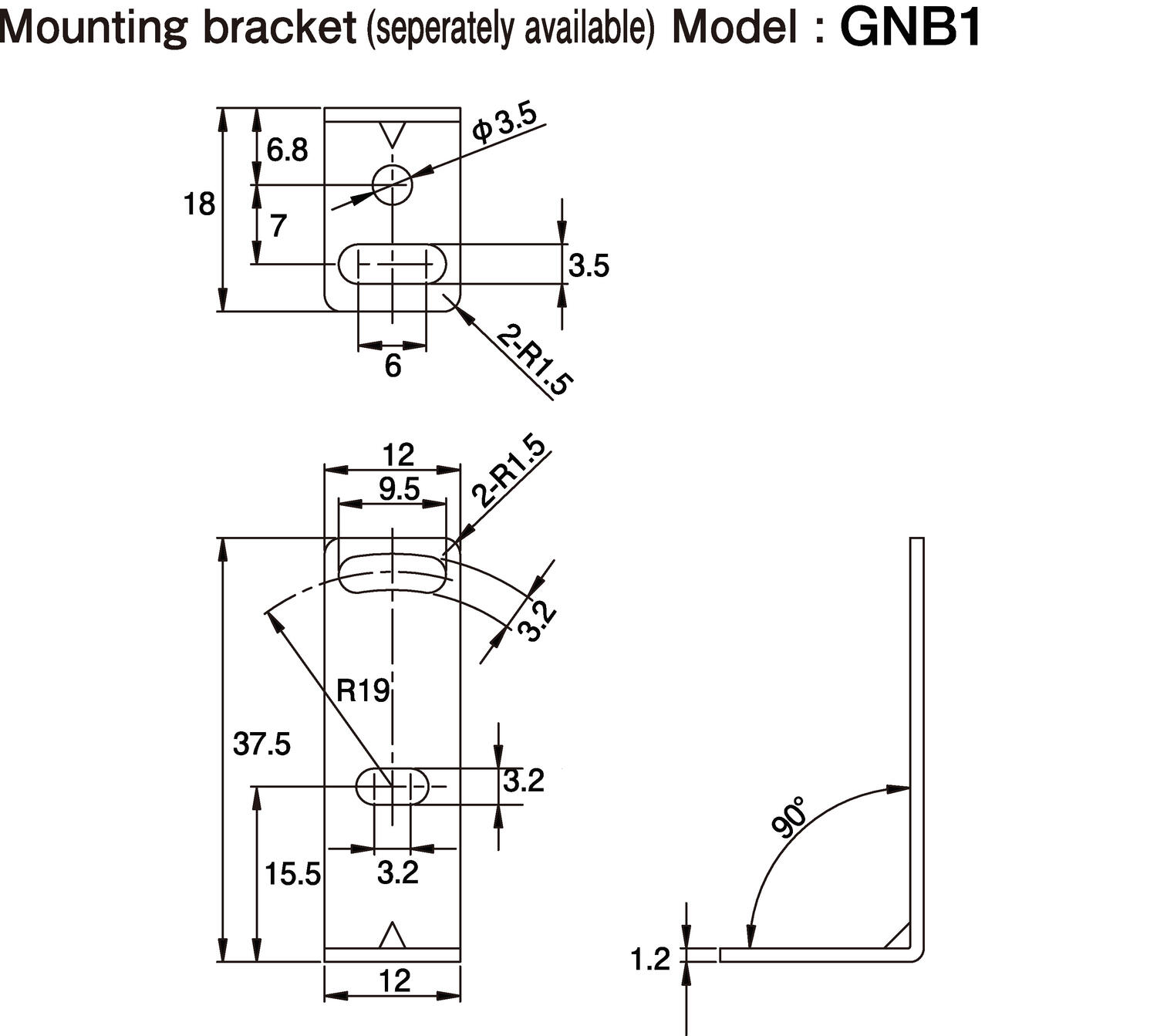 Takex_ShortRange_DLNS3RVP-J_Ritning GNB1.eps