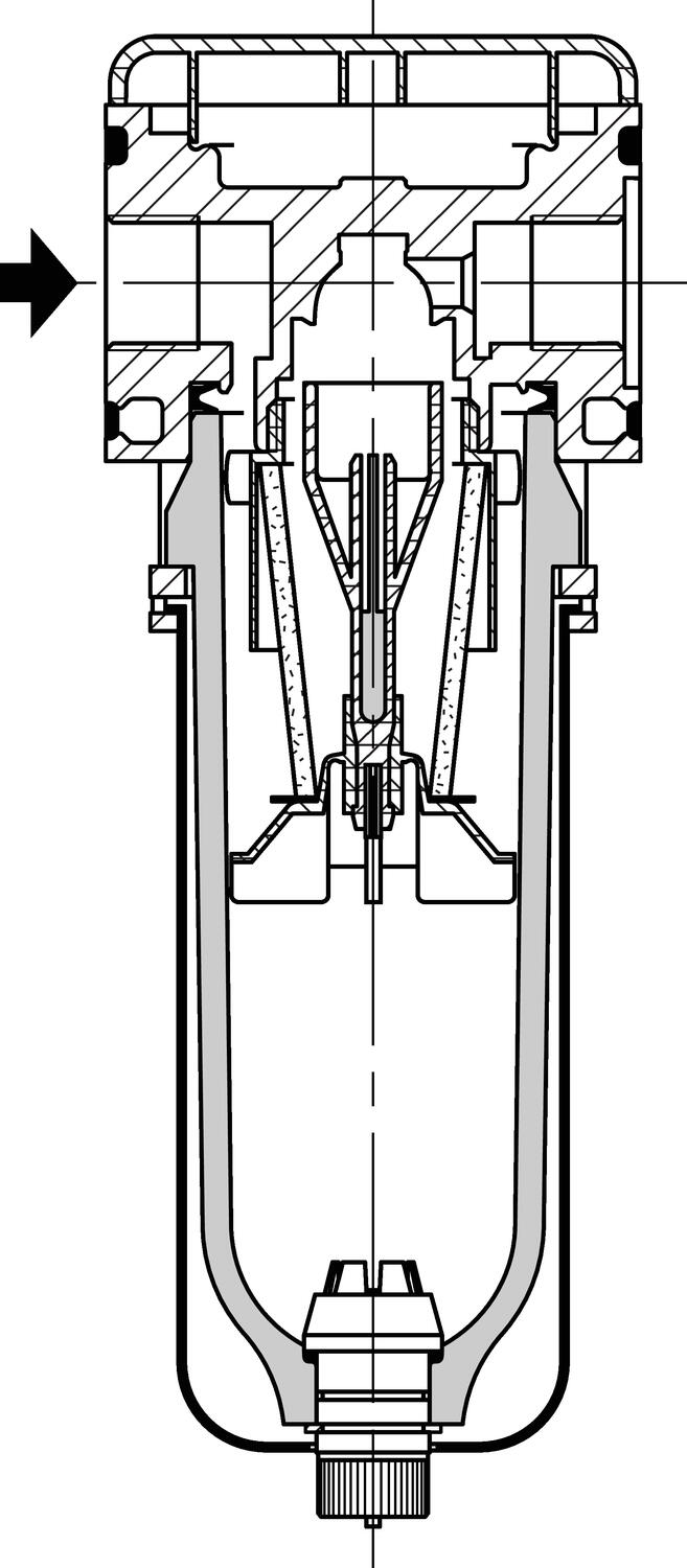 Through cutting picture to filter serie 105, 107, 112 och 160